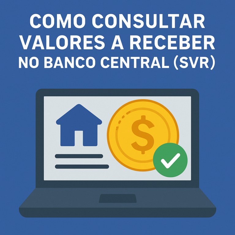Como Consultar Valores a Receber no Banco Central (SVR)