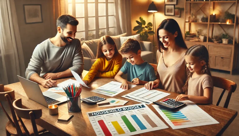 Como Montar um Orçamento Familiar Eficiente